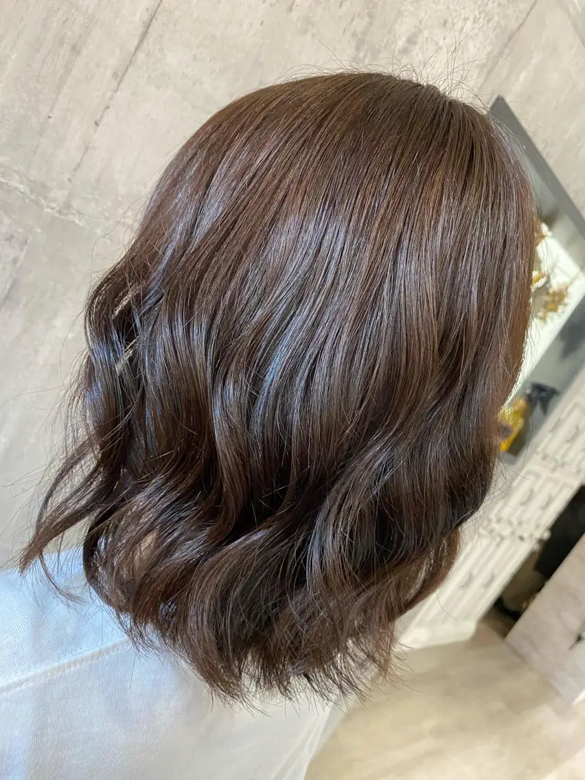 ミディアム ヘアカラー トリートメント PANDOLA あゆり🦋のヘアスタイル