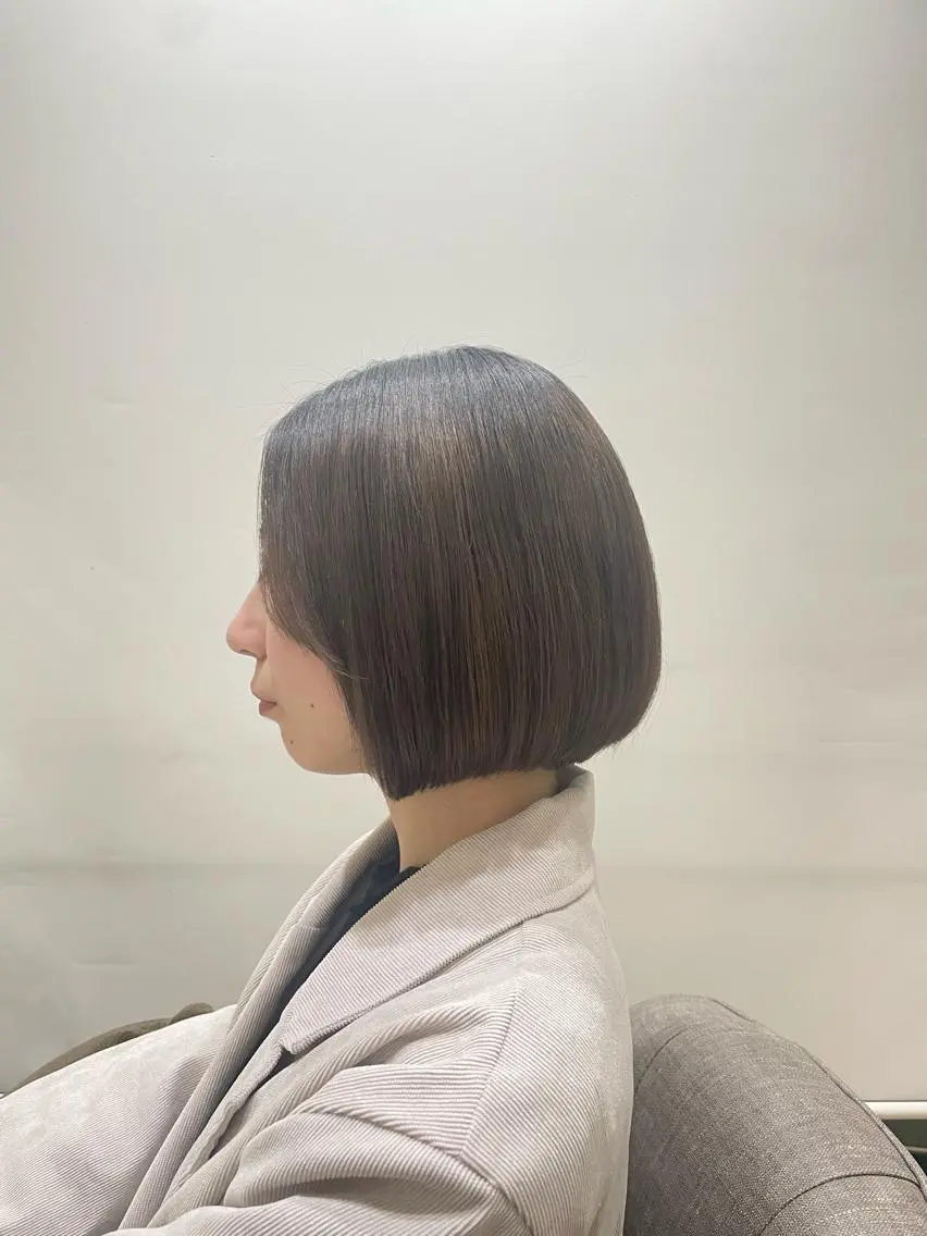 ミディアム ら んのヘアスタイル