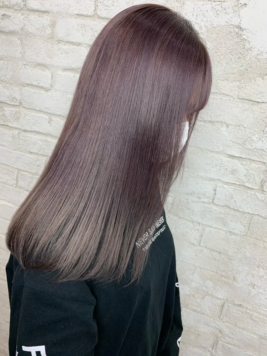 ロング カラー パープルカラー 🔥ダブルカラー特化 🔥相原彰太のヘアスタイル