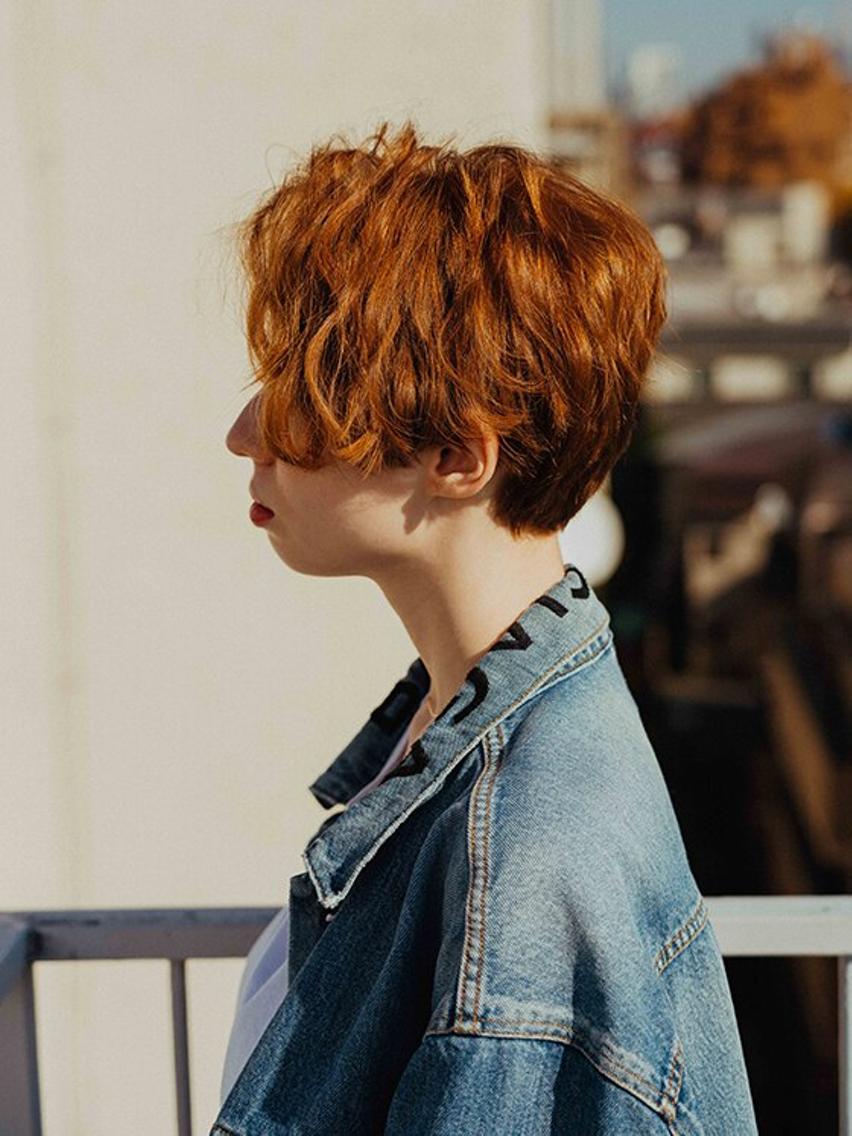 ショート カラー ハンサムショート くせ毛 ショートヘア トップスタイリスト ✨KIRIKA中野✨のヘアスタイル
