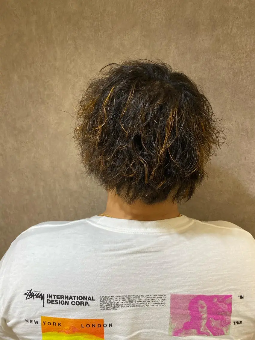 ショート パーマ メンズ メンズパーマ メンズツイストパーマ ツイストパーマ 🌼Remember MAE🌼のヘアスタイル