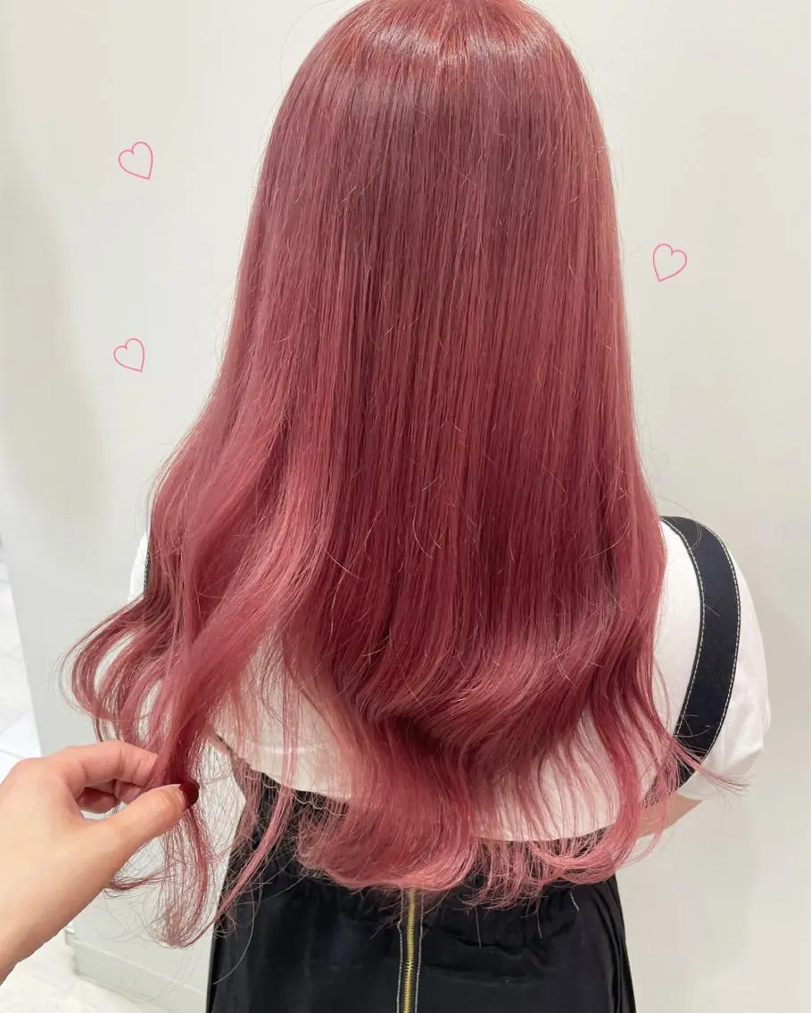 ロング カラー カット ヘアカラー トリートメント 新宿駅近♡個室 ♡関口三都季🌜のヘアスタイル