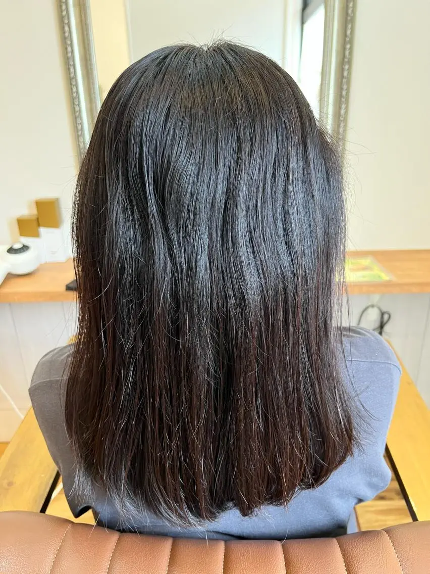 ミディアム カラー カット ヘアカラー 🐰ハイトーンカラー 畠山 渡🐰のヘアスタイル