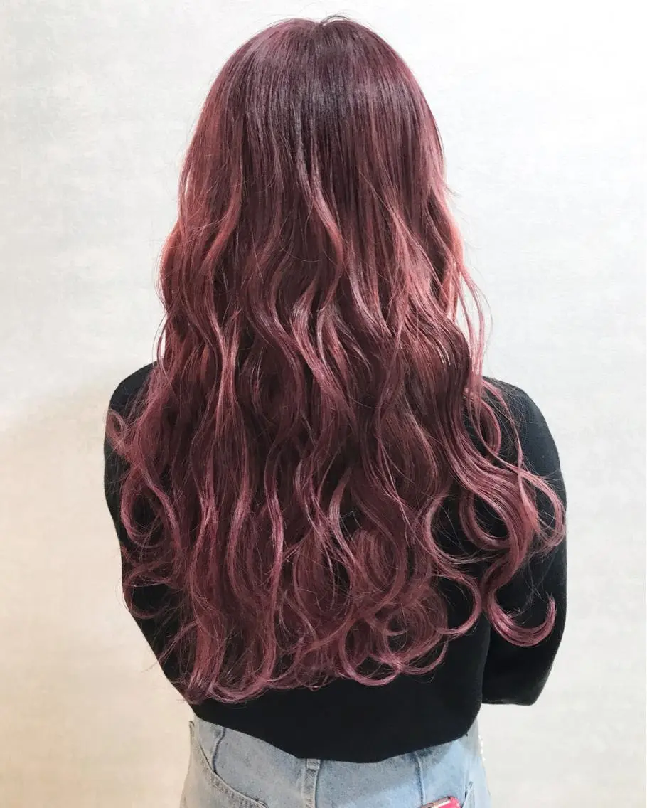 ロング カラー 🧡色落ちまで2度 楽しめる🧡ヨシキのヘアスタイル