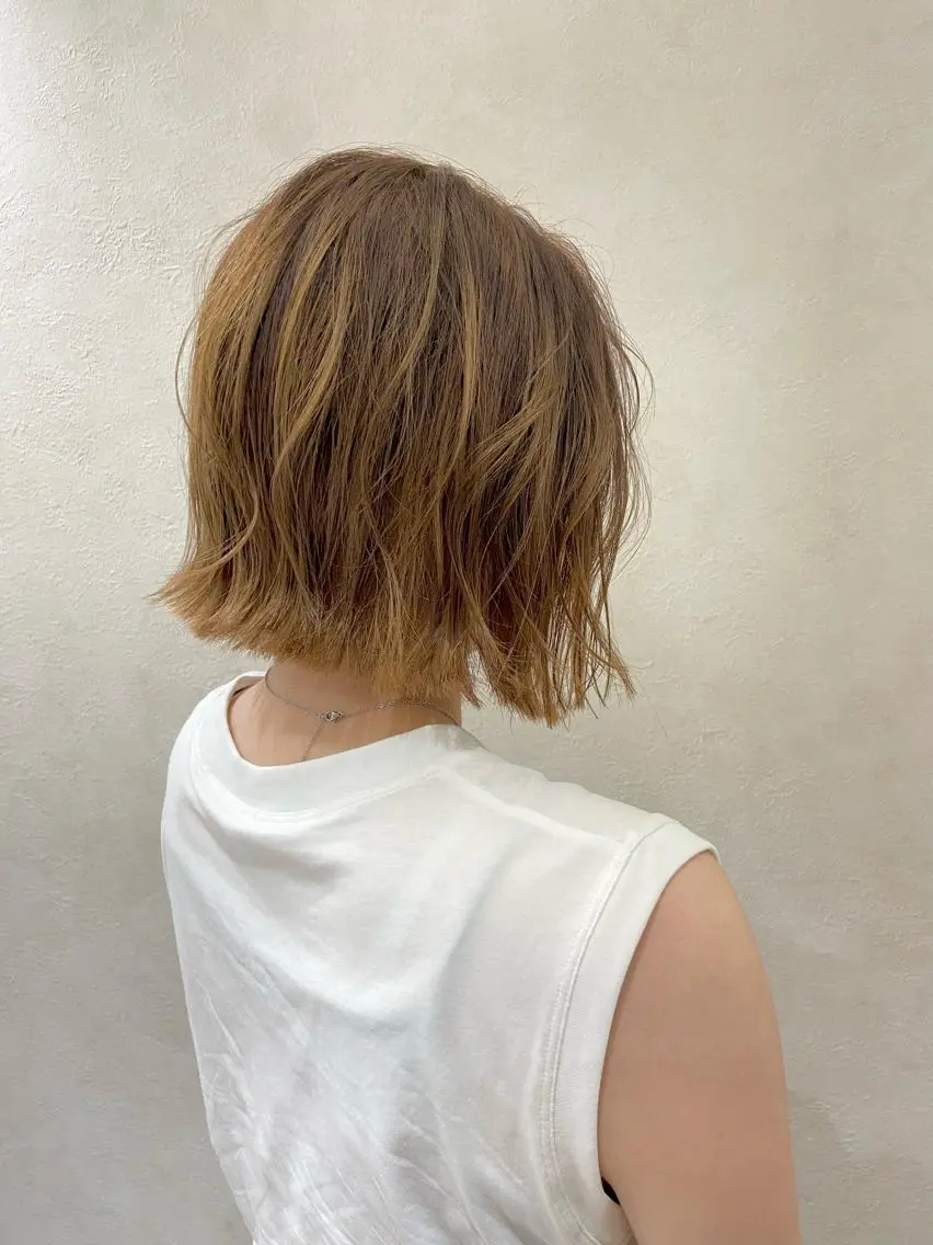 ミディアム カラー パーマ ヘアアレンジ メンズ キッズ ネイル マツエク・マツパ アイブロウ カット ヘッドスパ ヘアセット Stockオーナー 古田翔平のヘアスタイル