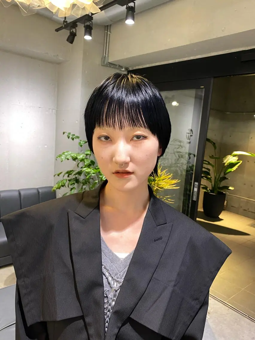 ショート カラー 🫧似合わせショート イシダ🫧のヘアスタイル