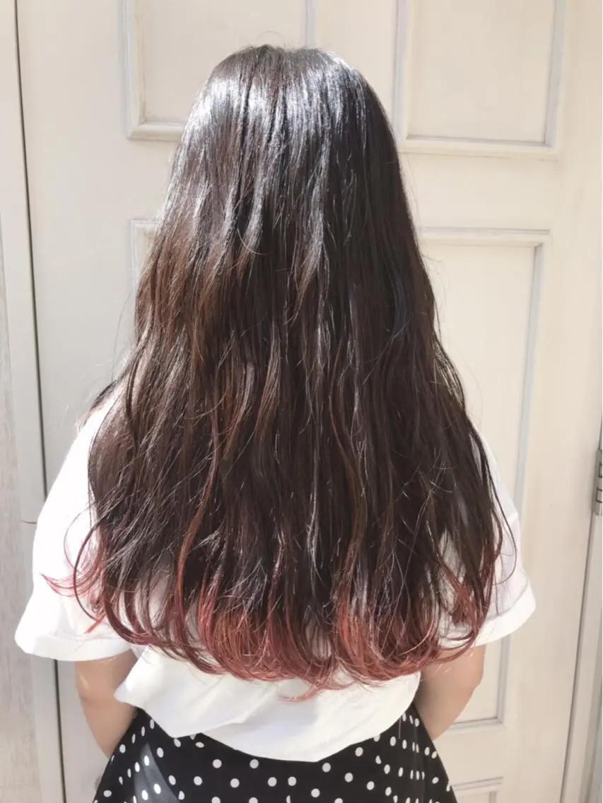 ロング カラー Blanco 村松 美里のヘアスタイル