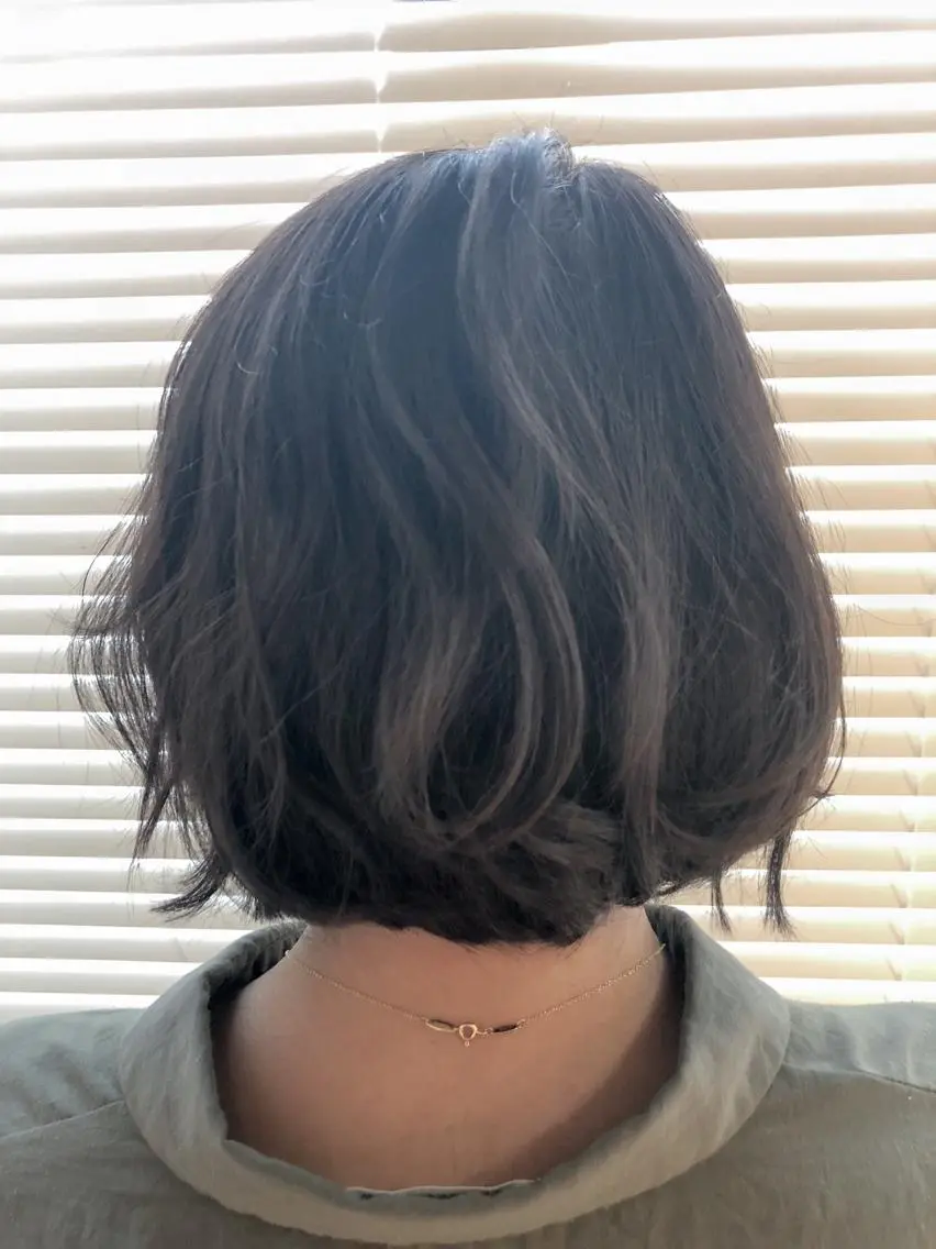 ミディアム カラー ヘアアレンジ カット ヘアカラー トリートメント ヘッドスパ レイヤー×ヘッドスパ *保田遥*のヘアスタイル