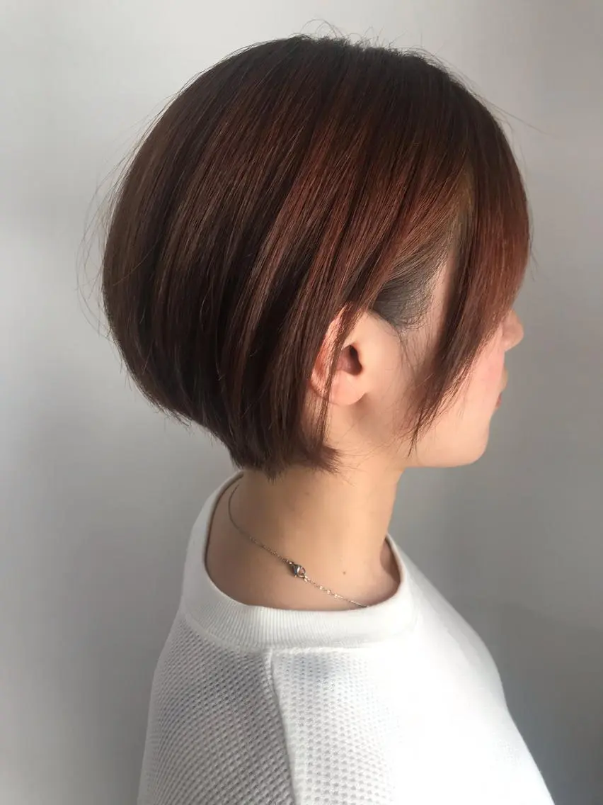 ショート ショートヘア 💫カットはなんでも 得意です✂️のヘアスタイル