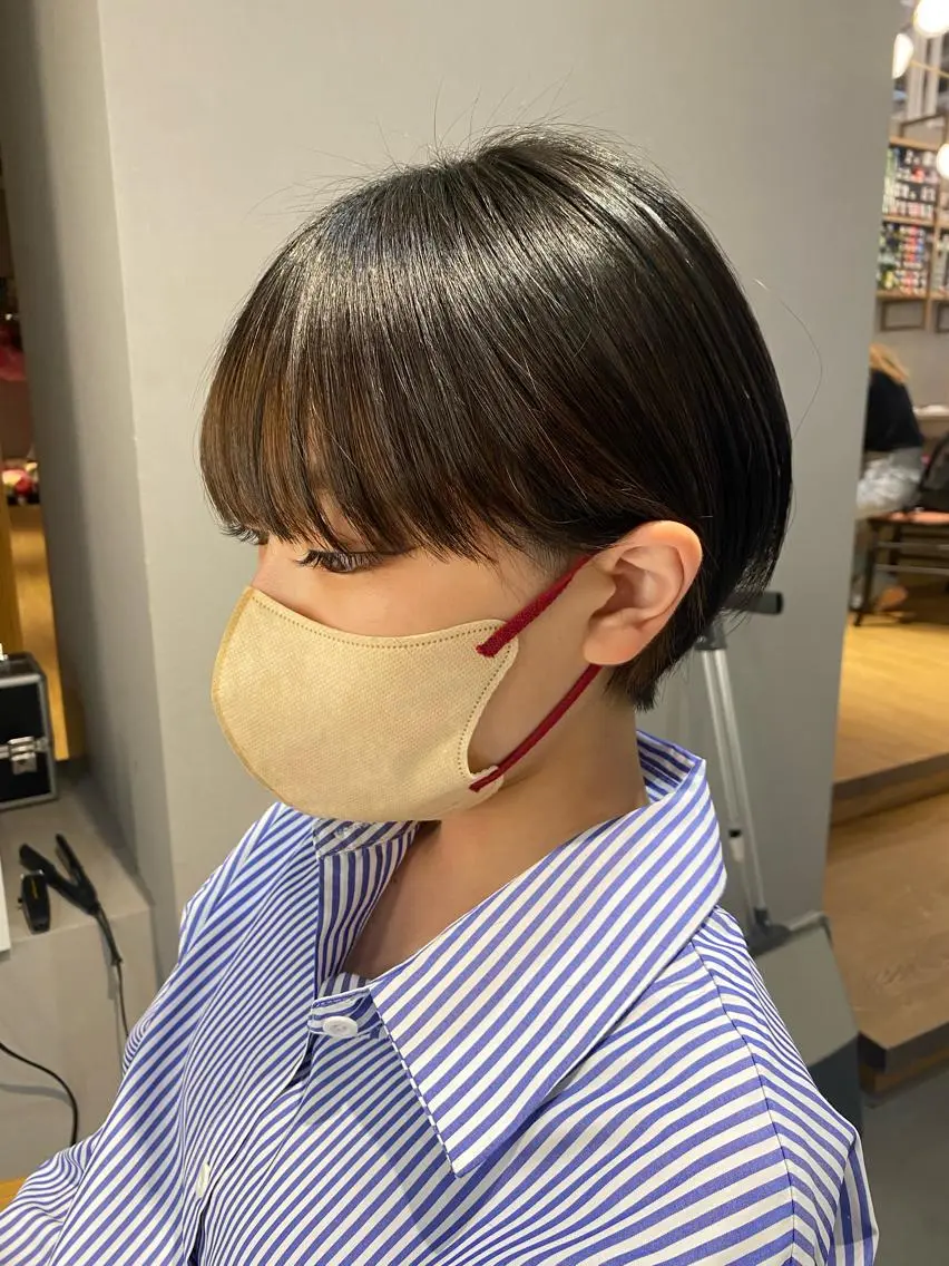 ショート ショートヘア unopulir 景山 凌のヘアスタイル