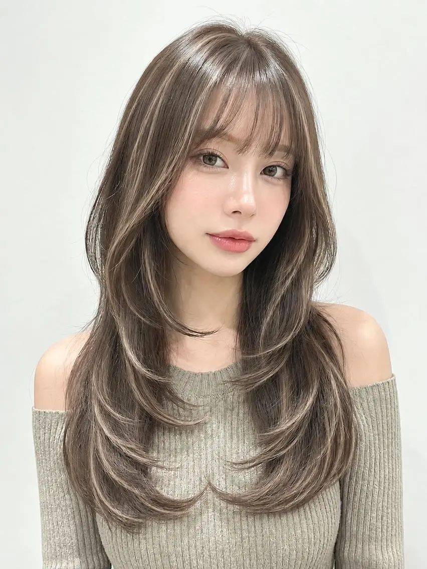 ロング ミニモ人気①位🥇 似合わせ×髪質改善のヘアスタイル