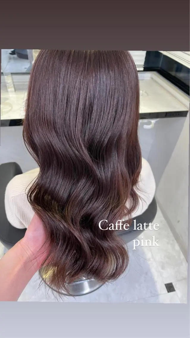 ミディアム カラー パーマ ヘアアレンジ メンズ キッズ ネイル マツエク・マツパ KANAMI 🌏のヘアスタイル