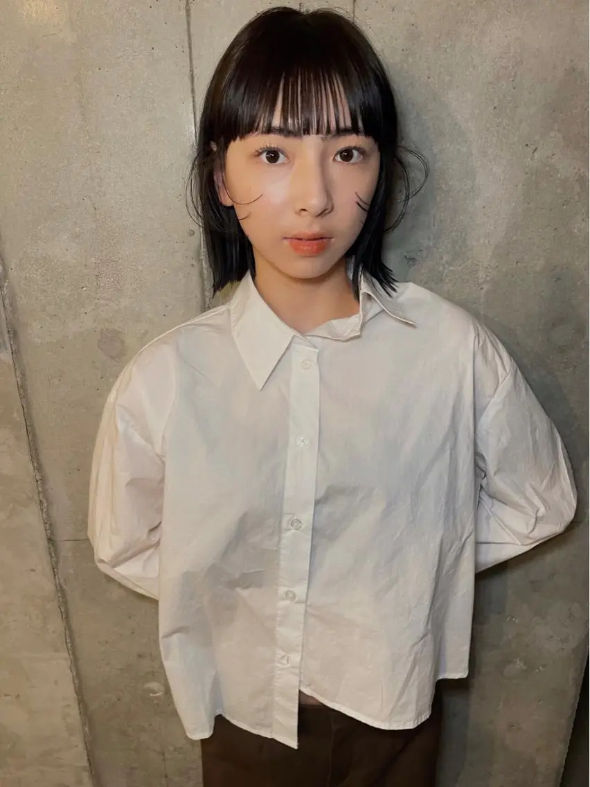 ミディアム カット ヘアカラー トリートメント 高円寺 utuwa🌟まなみのヘアスタイル