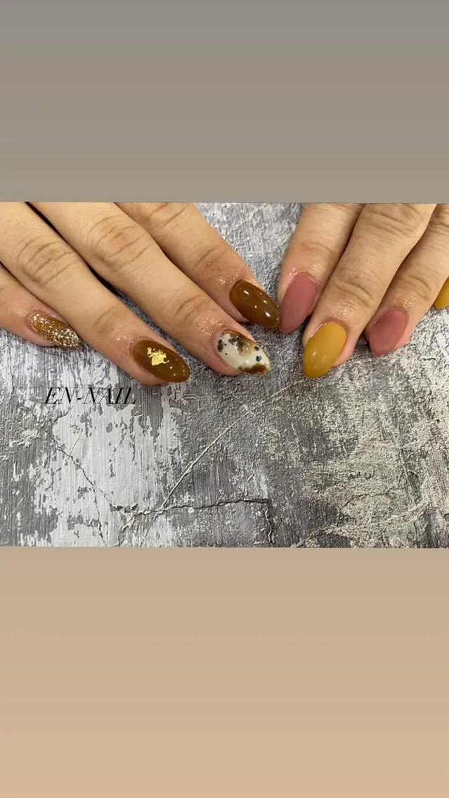 ネイル EN_NAIL 野中本店Ayakaのネイルデザイン