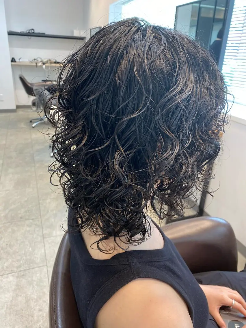 パーマ 立川 allu|細谷 ションのヘアスタイル