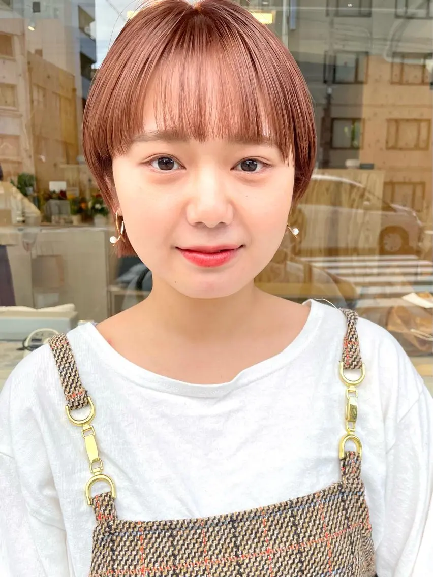 ショート カラー 山中 直輝のヘアスタイル