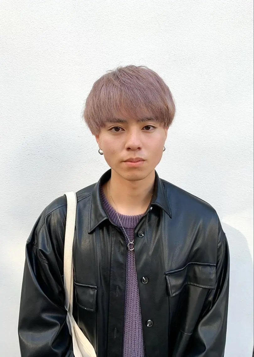 ショート カラー ヘアアレンジ メンズ カット トリートメント 〽️magico/ ウルフDaiki〽️のヘアスタイル