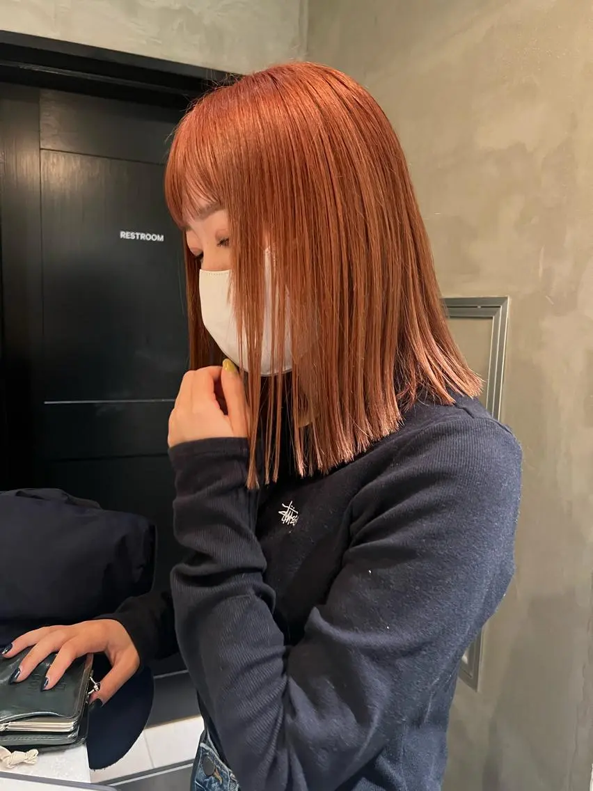 ミディアム カラー ヘアカラー トリートメント アンニュイヘア🪽 ayumiのヘアスタイル