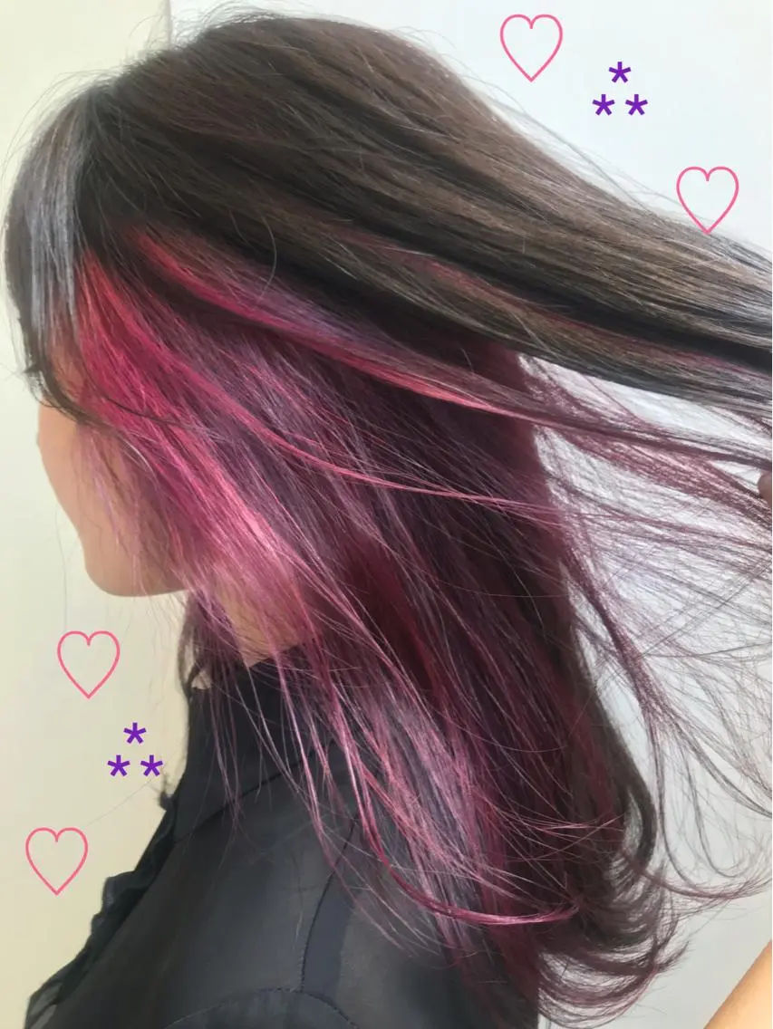 ミディアム カラー 新宿駅近♡個室 ♡関口三都季🌜のヘアスタイル
