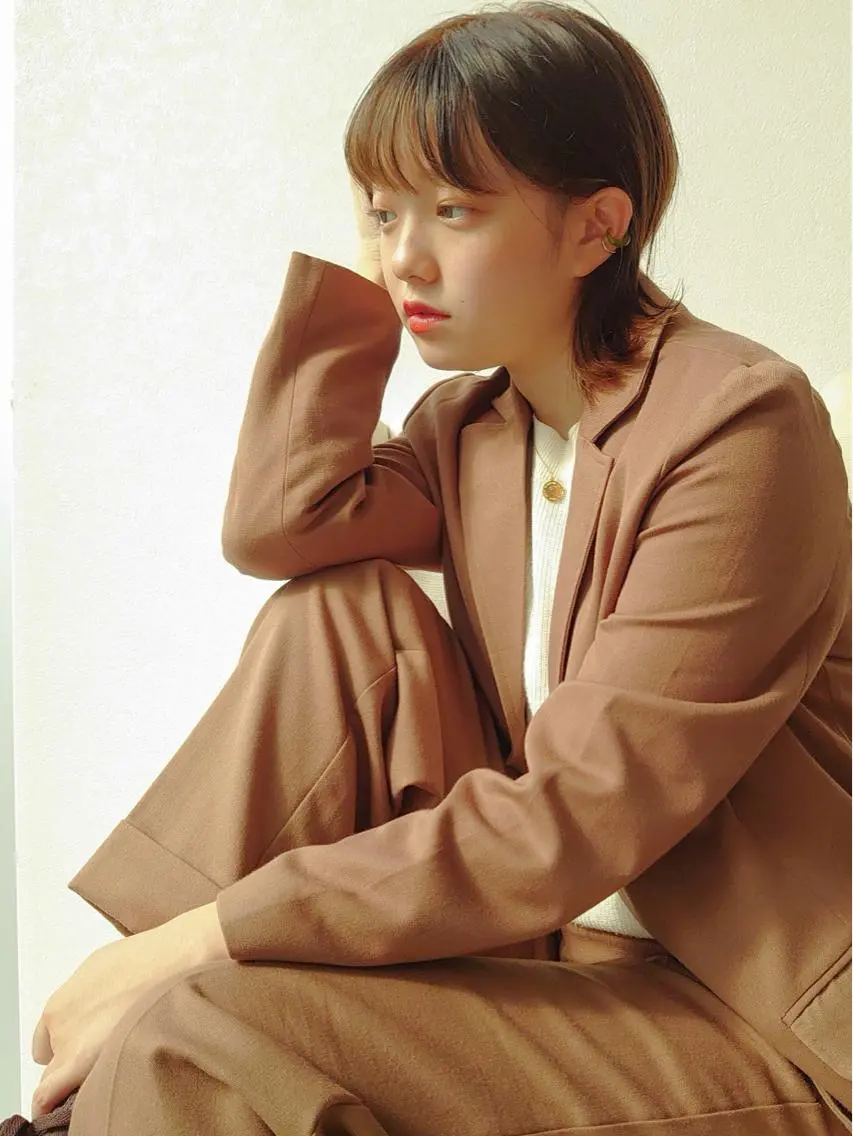 ショート カラー カット ヘアカラー トリートメント 髪質改善/ブリーチ 田代 龍我のヘアスタイル