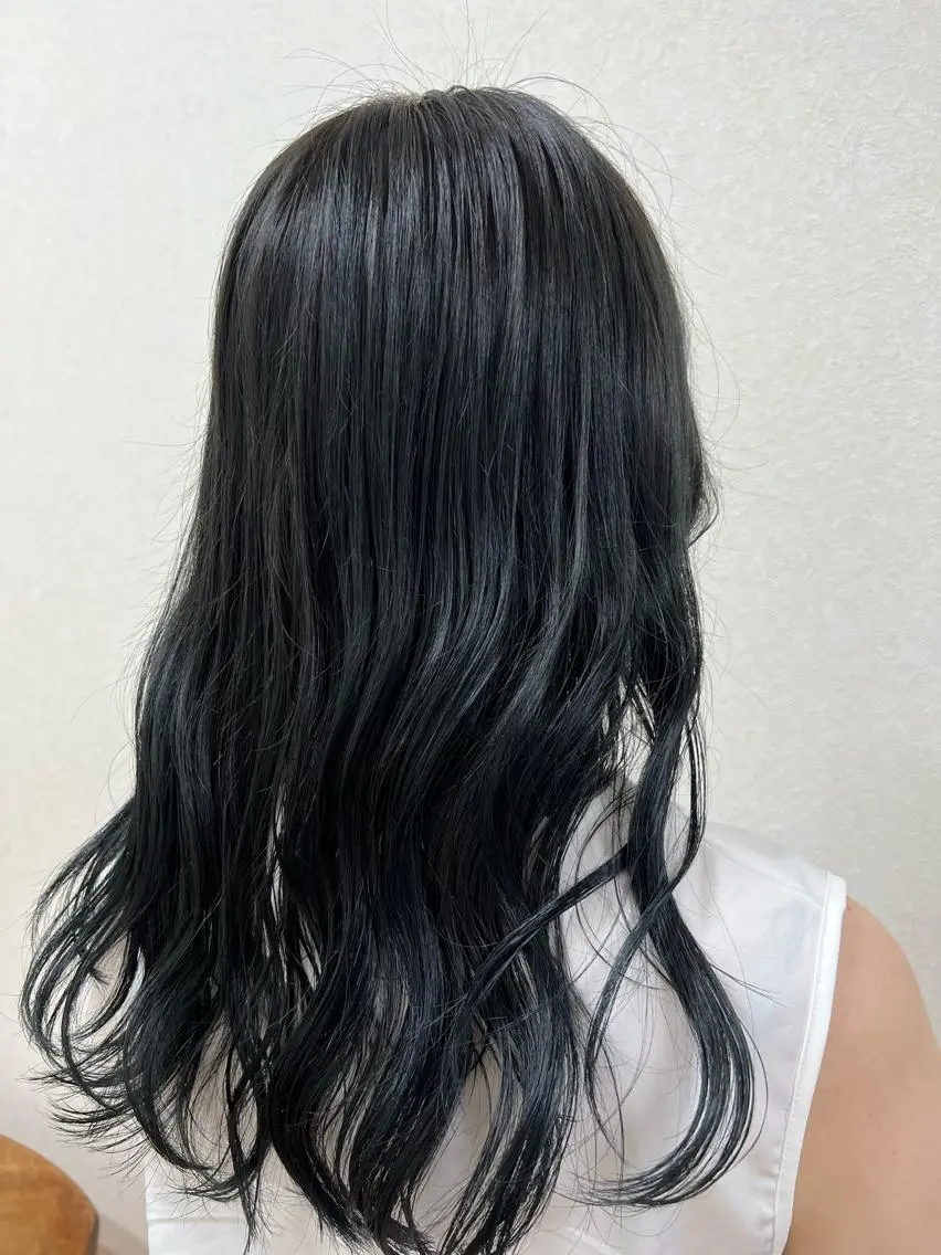 セミロング あおい/透明感 ハイトーン 似合わせのヘアスタイル