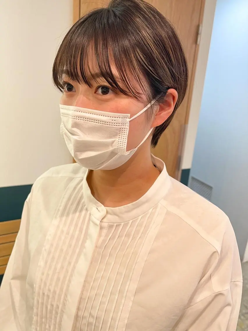 ショート カット ヘアカラー 中村瑞貴 *hairbraceのヘアスタイル