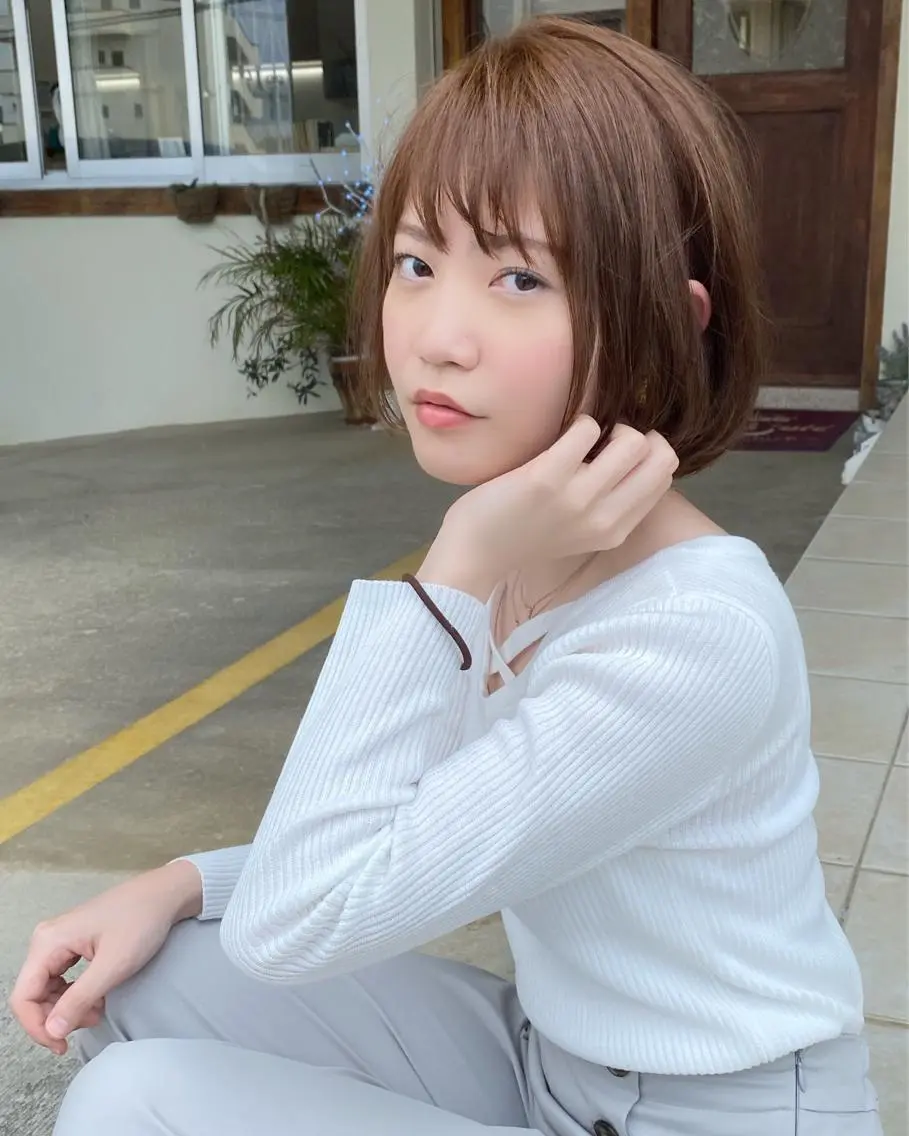 ショート カラー ショートヘア カット ヘアカラー grand juteのヘアスタイル