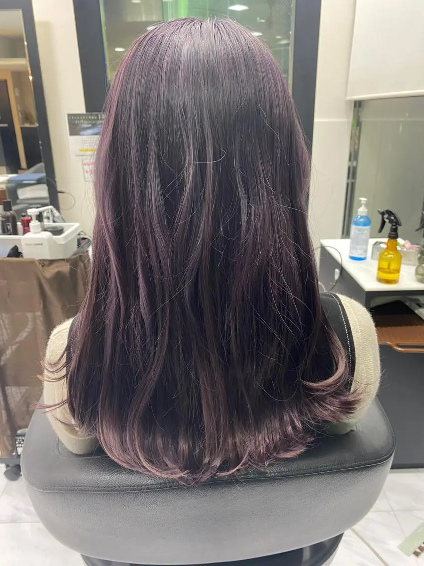 ロング レイヤーカット シャギー 目黒 碧人のヘアスタイル