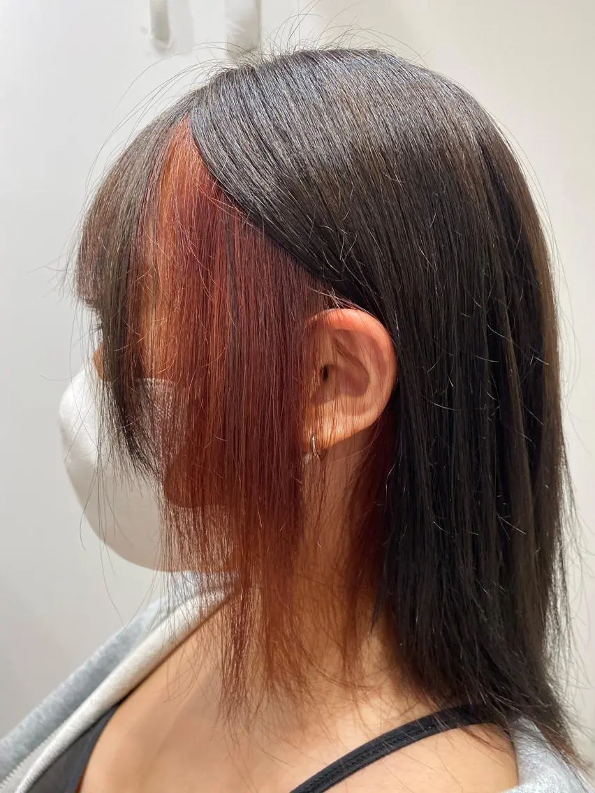 ミディアム 山﨑 燦人のヘアスタイル