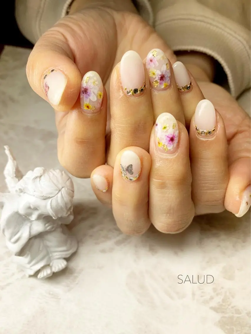 ネイル ハンドネイル Nail Salon SALUDのネイルデザイン