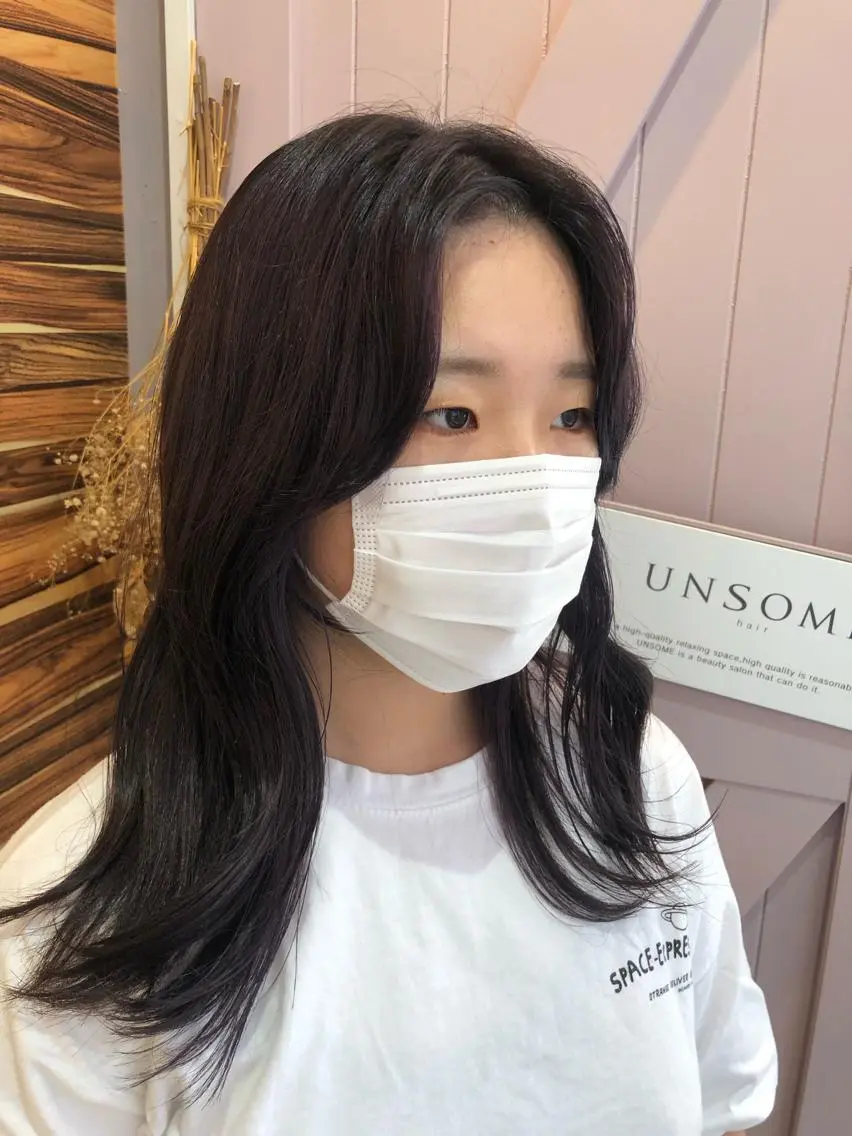 ミディアム カラー mizuki roan多々良店のヘアスタイル