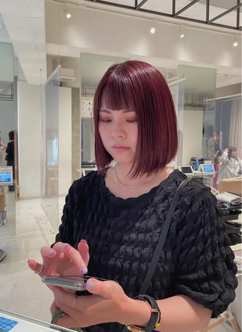 ミディアム カラー ヘアカラー ralme/sol 髙橋一哉のヘアスタイル