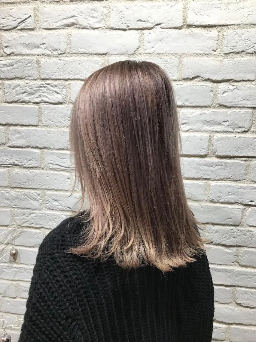 セミロング カラー Neale.♡ ROLA京橋のマツエク・マツパデザイン