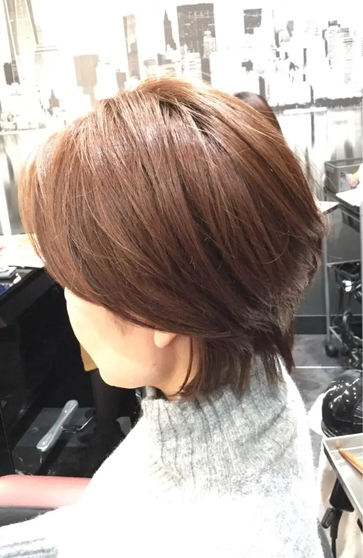 ショート Annon プライベートサロンのヘアスタイル