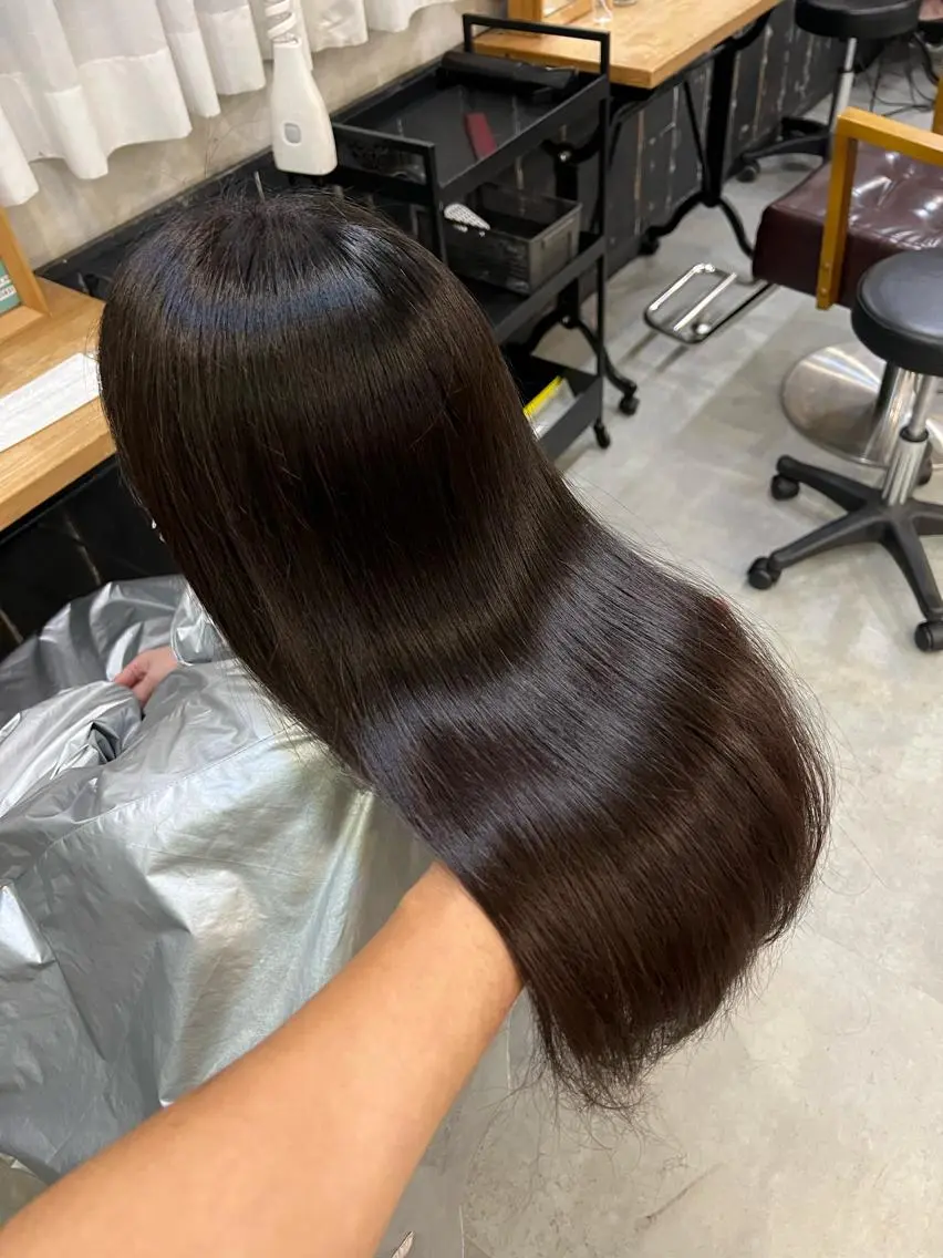 セミロング セミロングパーマ エクステ ハイライト 髪質改善 韓国風ヘア カット ヘアカラー トリートメント ヘッドスパ 綺麗な髪質にしたい方 限定🌈清水 祥のヘアスタイル
