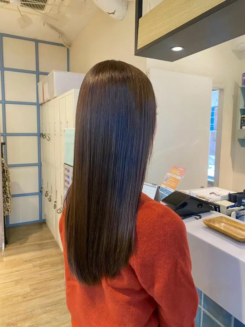 ロング 切りっぱなしボブ ボブ ハイライト ウルフカット N° aria 三軒茶屋のその他イメージ