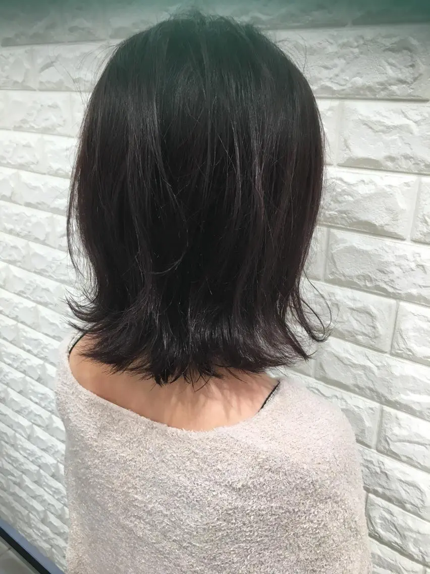 ショート カラー アッシュ イルミナカラー ピンクカラー ピンクアッシュ 【白髪ぼかし】 矢内　夏輝のヘアスタイル