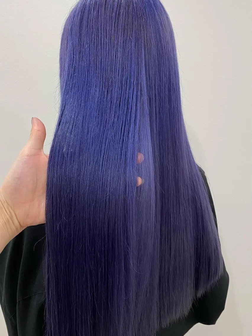 ロング カラー マンツーマン女性 美容師 奏のヘアスタイル