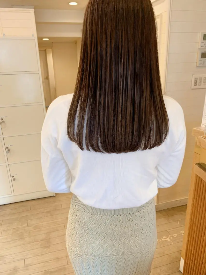 セミロング 髪質改善 トリートメント 酸熱トリートメント 【ボブ/個室サロン】 癒し空間mimuraのヘアスタイル