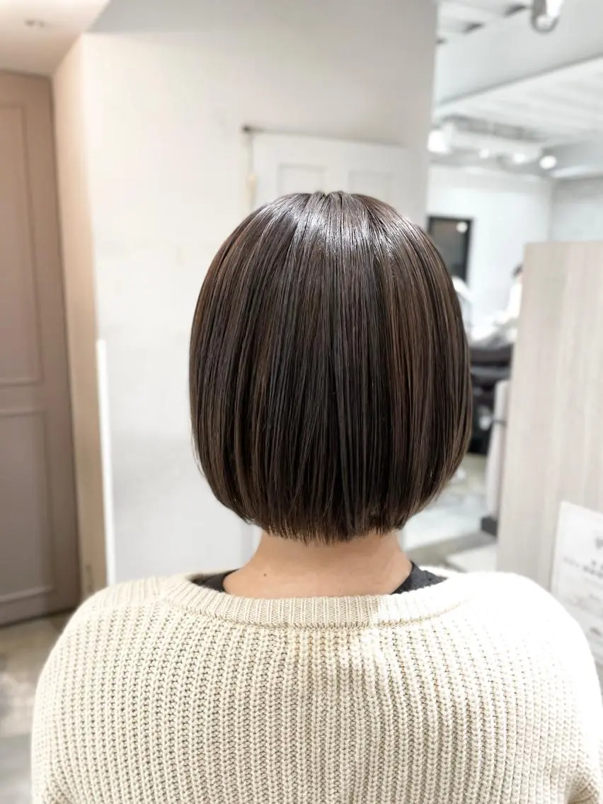 ショート ショートボブ ボブ くせ毛 髪質改善 ショートヘア 髪質改善専門 YOSHIのヘアスタイル
