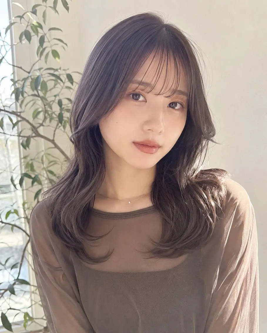 セミロング 武蔵小山駅4分🤍 セイラ モデル募集中のヘアスタイル