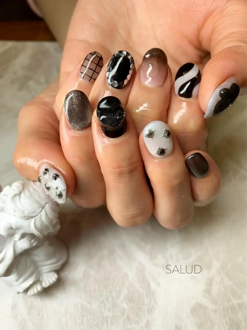 ネイル ハンドネイル Nail Salon SALUDのネイルデザイン