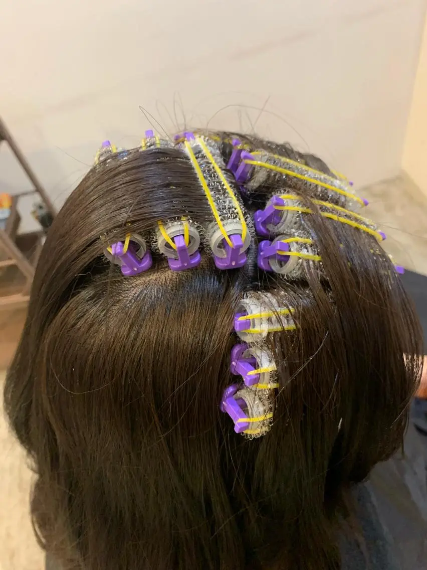 セミロング パーマ セミロングパーマ 韓国風ヘア 根元パーマ 韓国🇰🇷髪質改善 Chisaki치사키のヘアスタイル