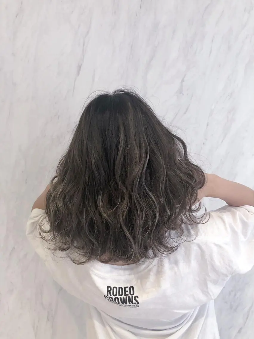 セミロング カラー ヘアアレンジ 阪神尼崎 MASAYAのヘアスタイル