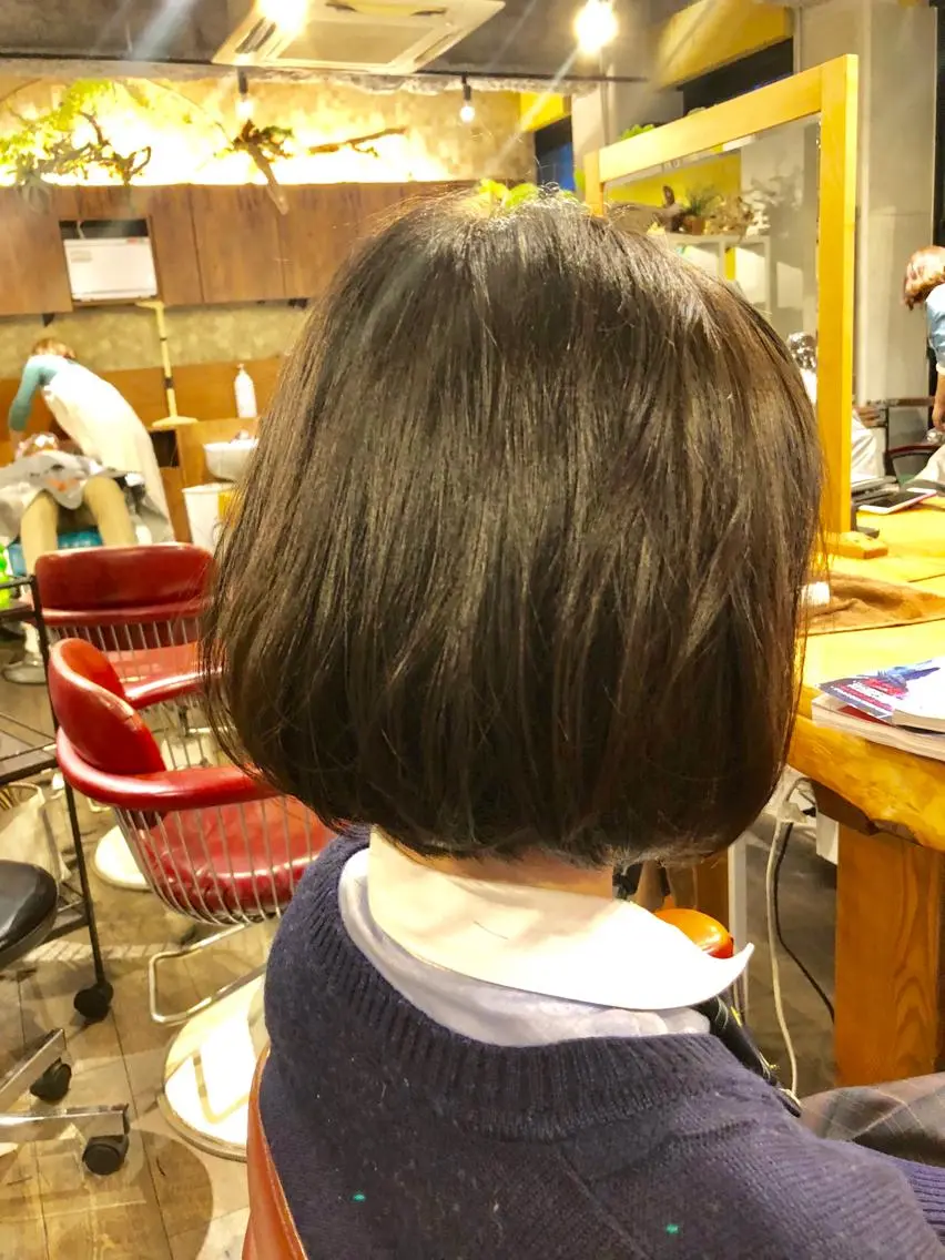 ショート ボブ 関谷 慎吾のヘアスタイル