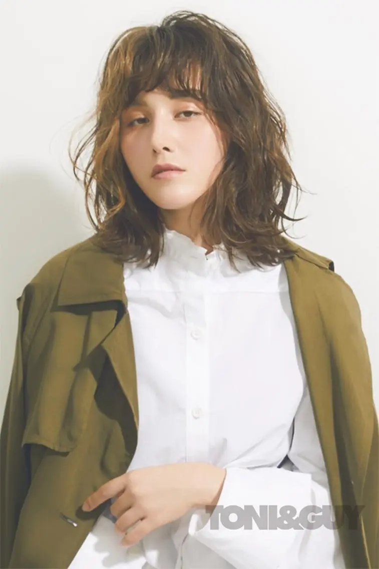 セミロング パーマ 橋口 晃典のヘアスタイル