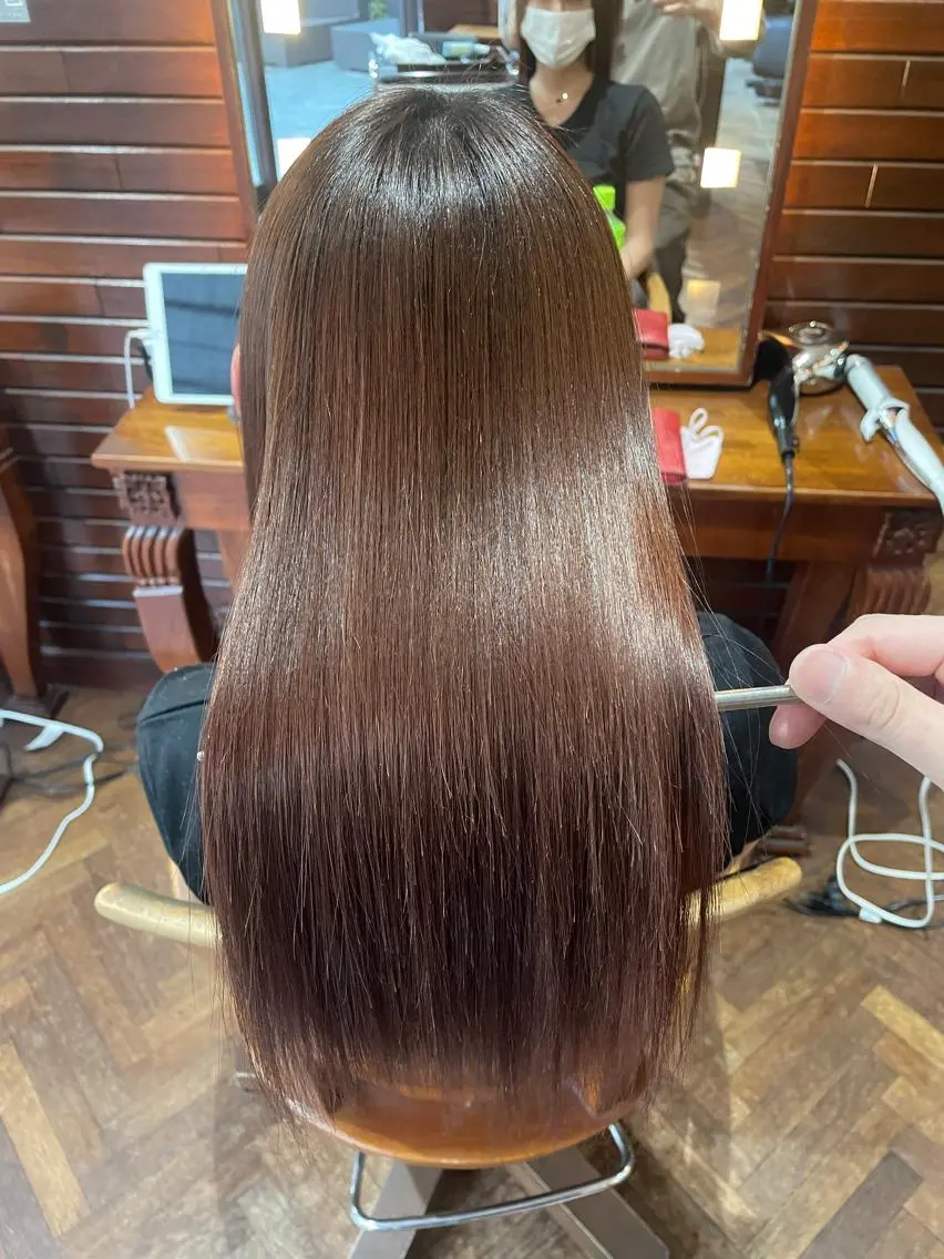 セミロング stylist YUTOのヘアスタイル