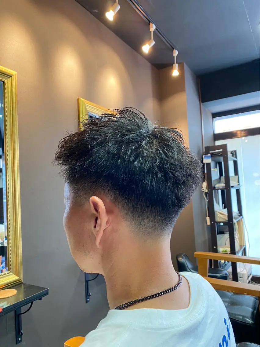 ショート メンズ 木下 龍斗のヘアスタイル