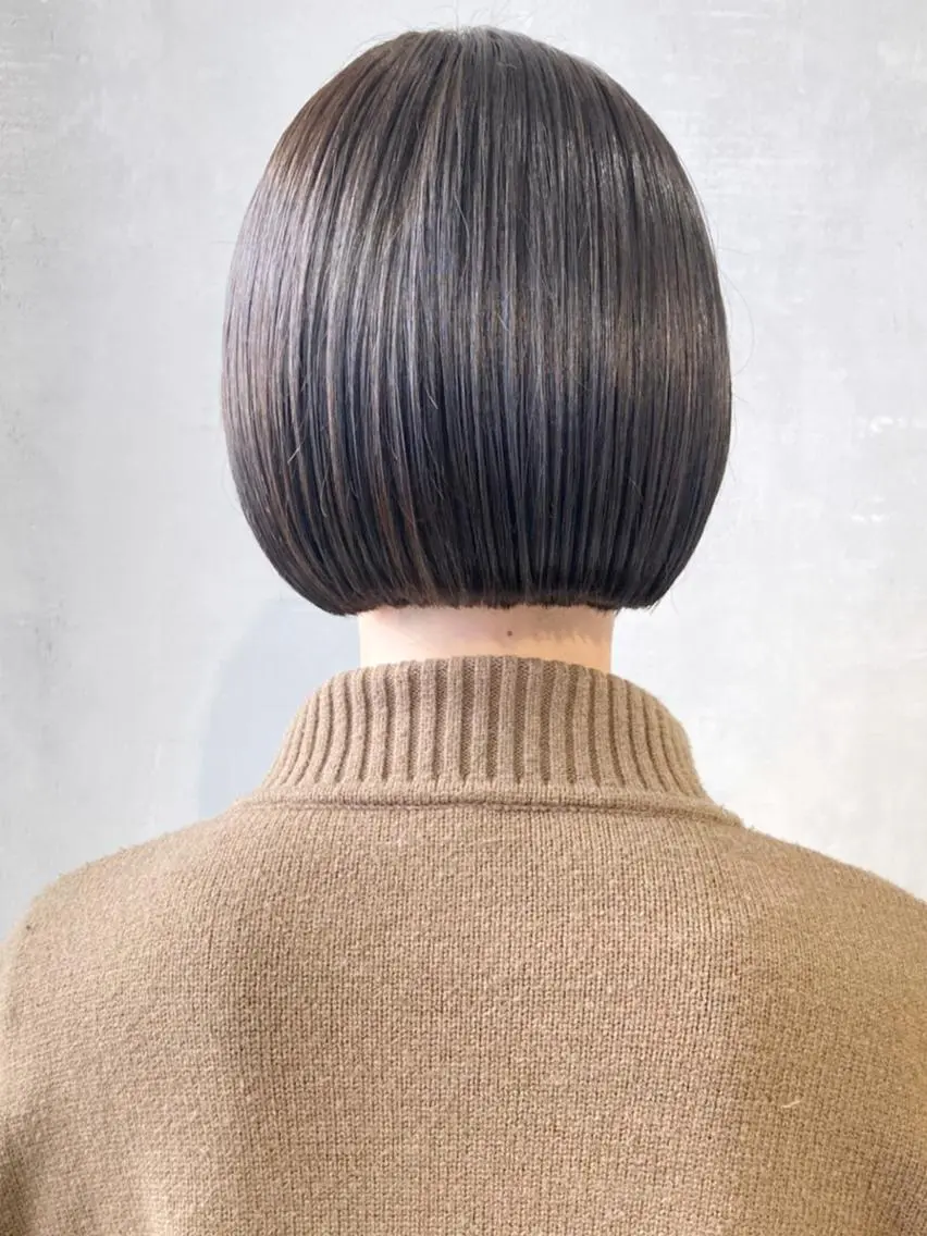ミディアム カラー パーマ ヘアアレンジ ボブ ITbyALBUM 浦和店のヘアスタイル
