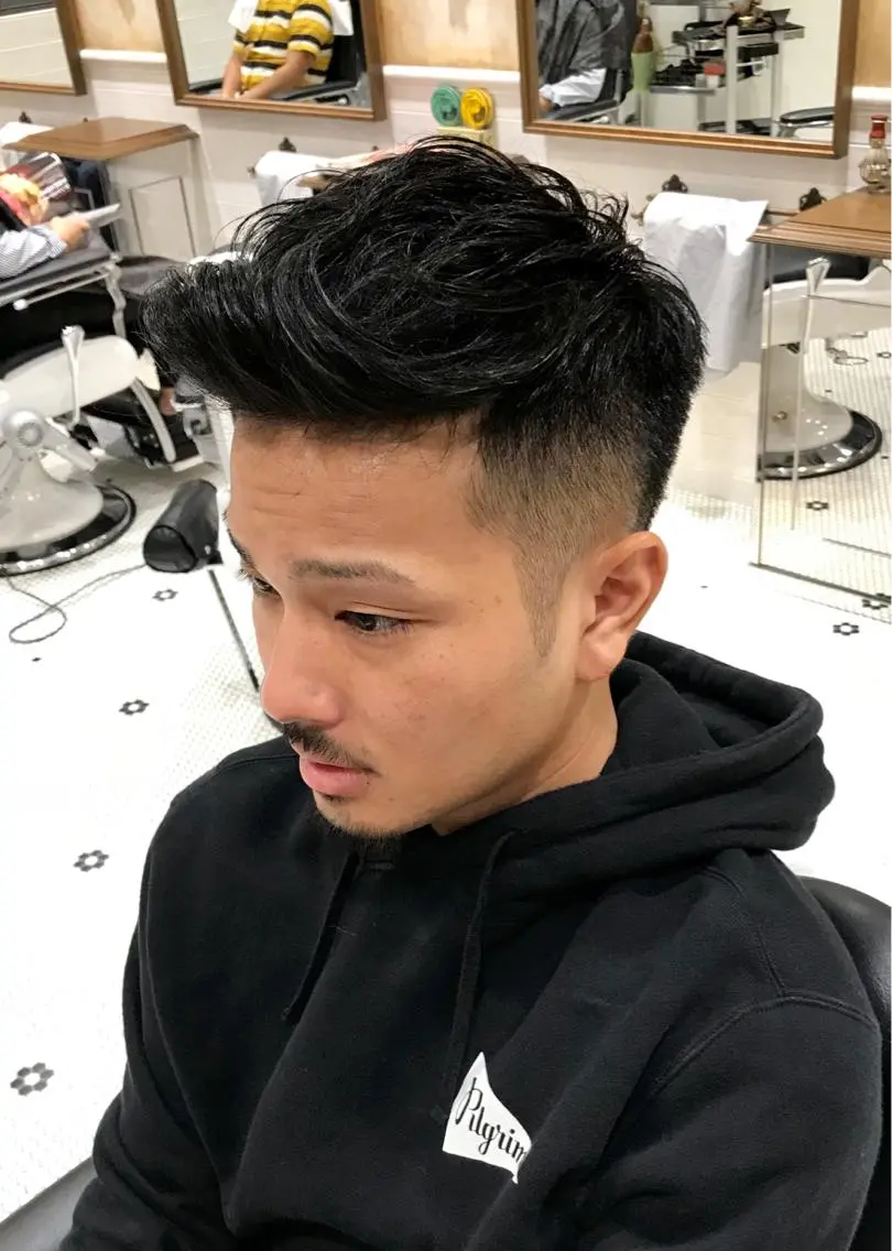 ショート メンズ カット無料/髪質改善 髪質根本改善/艶髪のヘアスタイル